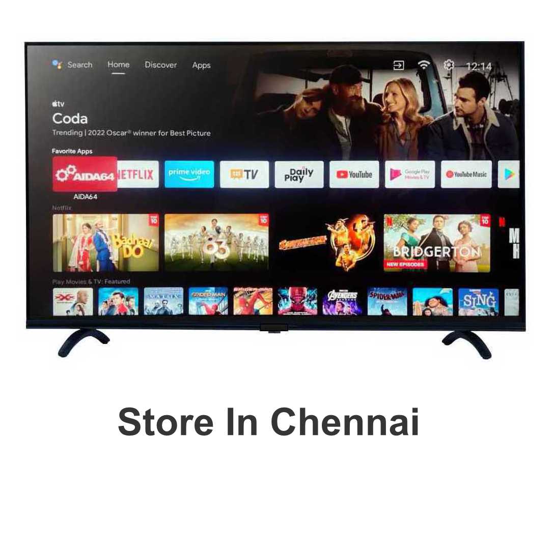 Phenix 109 Cm (43 Inches) SMART TV Android Bluetooth Voice Remote Certified LED TV