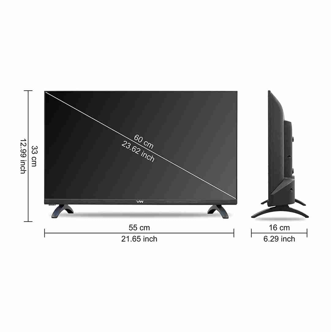 Samstar 60 cm (23 inches) Premium Series HD Ready LED TV Max24A (Black)